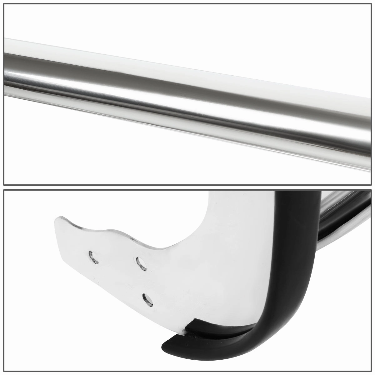 08-12 Nissan Pathfinder Brush Grille Guard - Stainless Steel