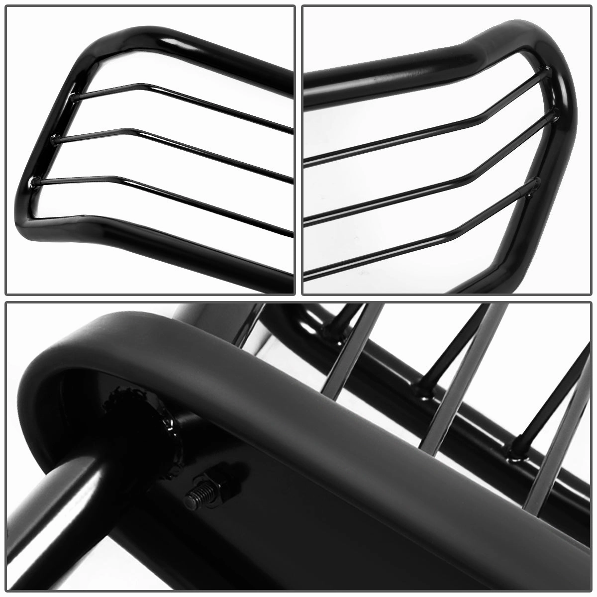 08-12 Nissan Pathfinder Brush Grille Guard - Steel - Black