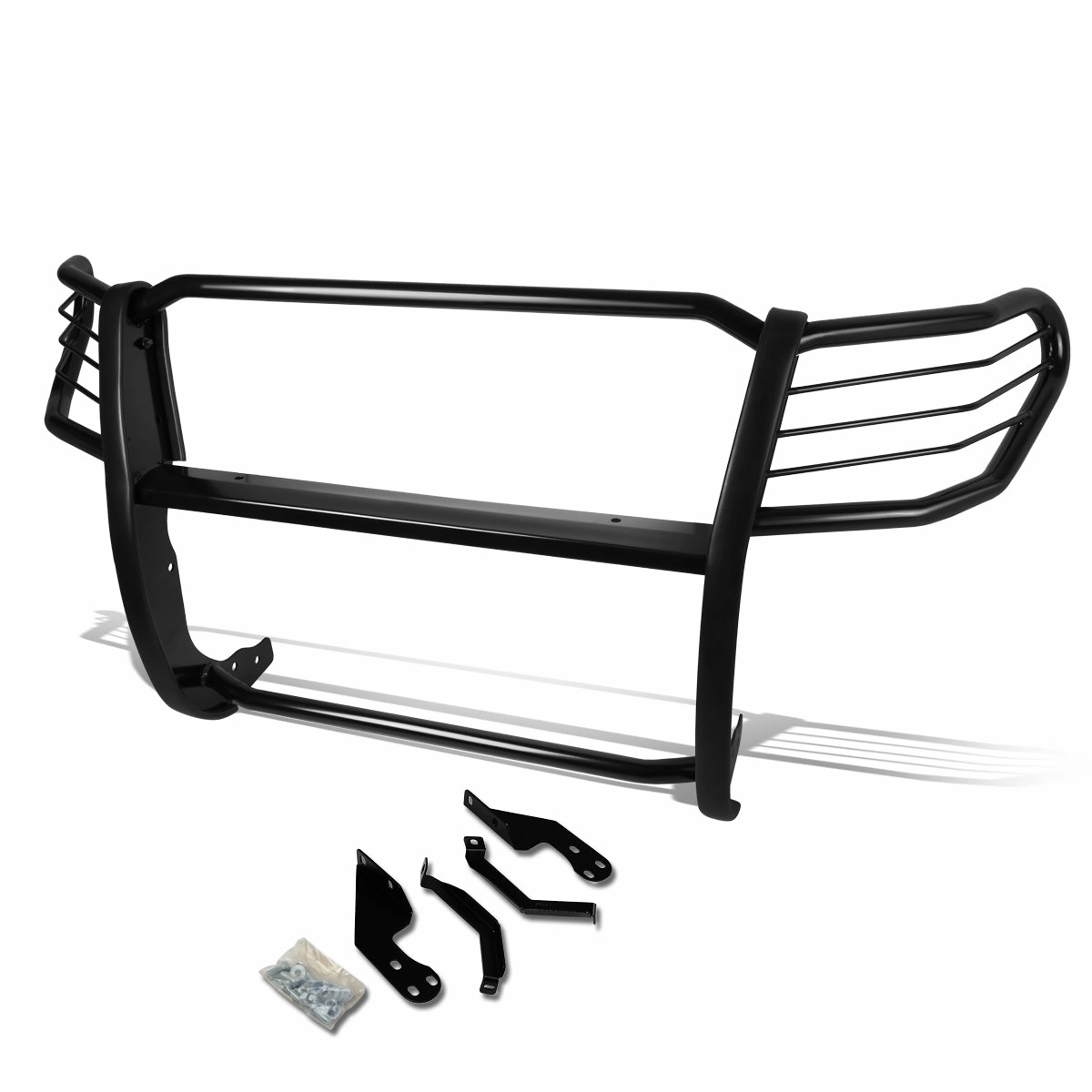 08-12 Nissan Pathfinder Brush Grille Guard - Steel - Black