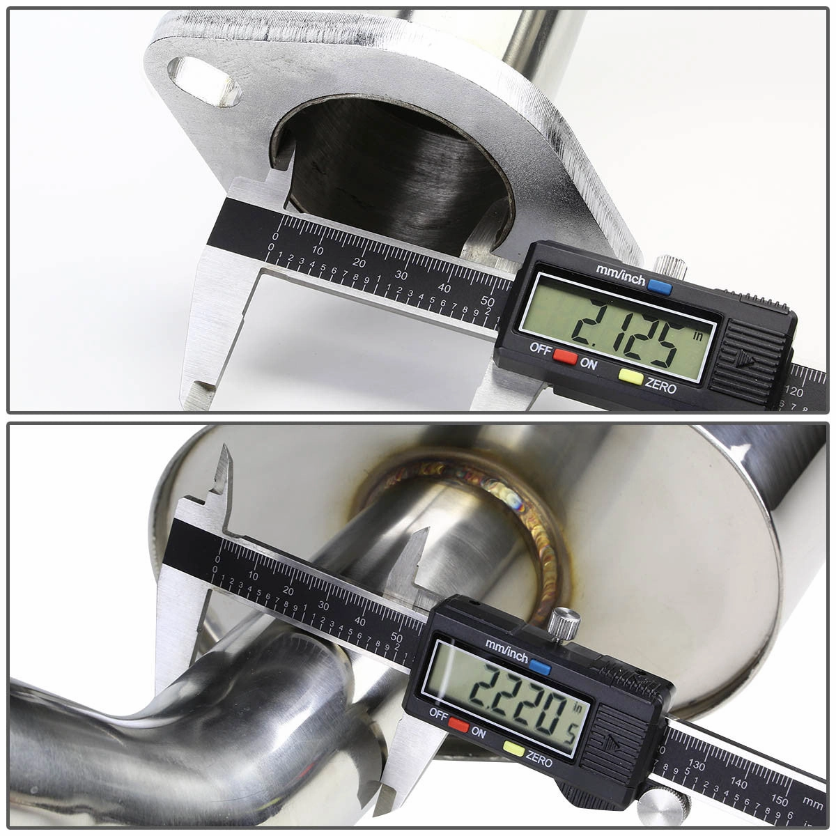 08-14 Scion xD Catback Exhaust w/Muffler Tip - Stainless Steel