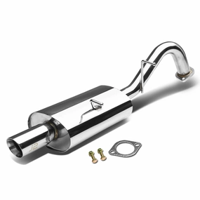 08-14 Scion xD Catback Exhaust w/Muffler Tip - Stainless Steel