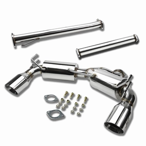08-15 Mitsubishi Lancer EVO X 10 Catback Exhaust w/Muffler Tip - Stainless Steel