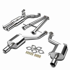 09-13 Infiniti G37 Sedan Catback Exhaust w/Muffler Tip - Stainless Steel