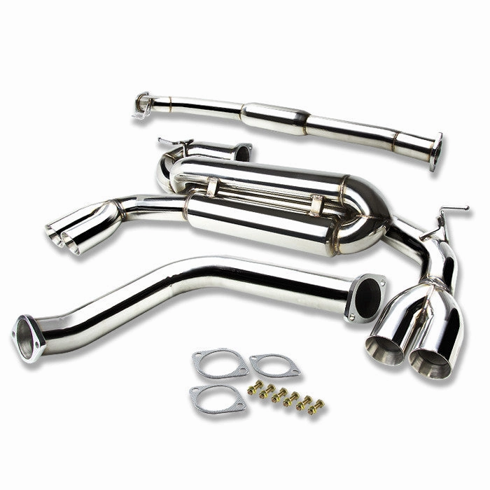 10-13 Hyundai Genesis Coupe 2.0T Catback Exhaust w/Muffler Tip - Stainless Steel