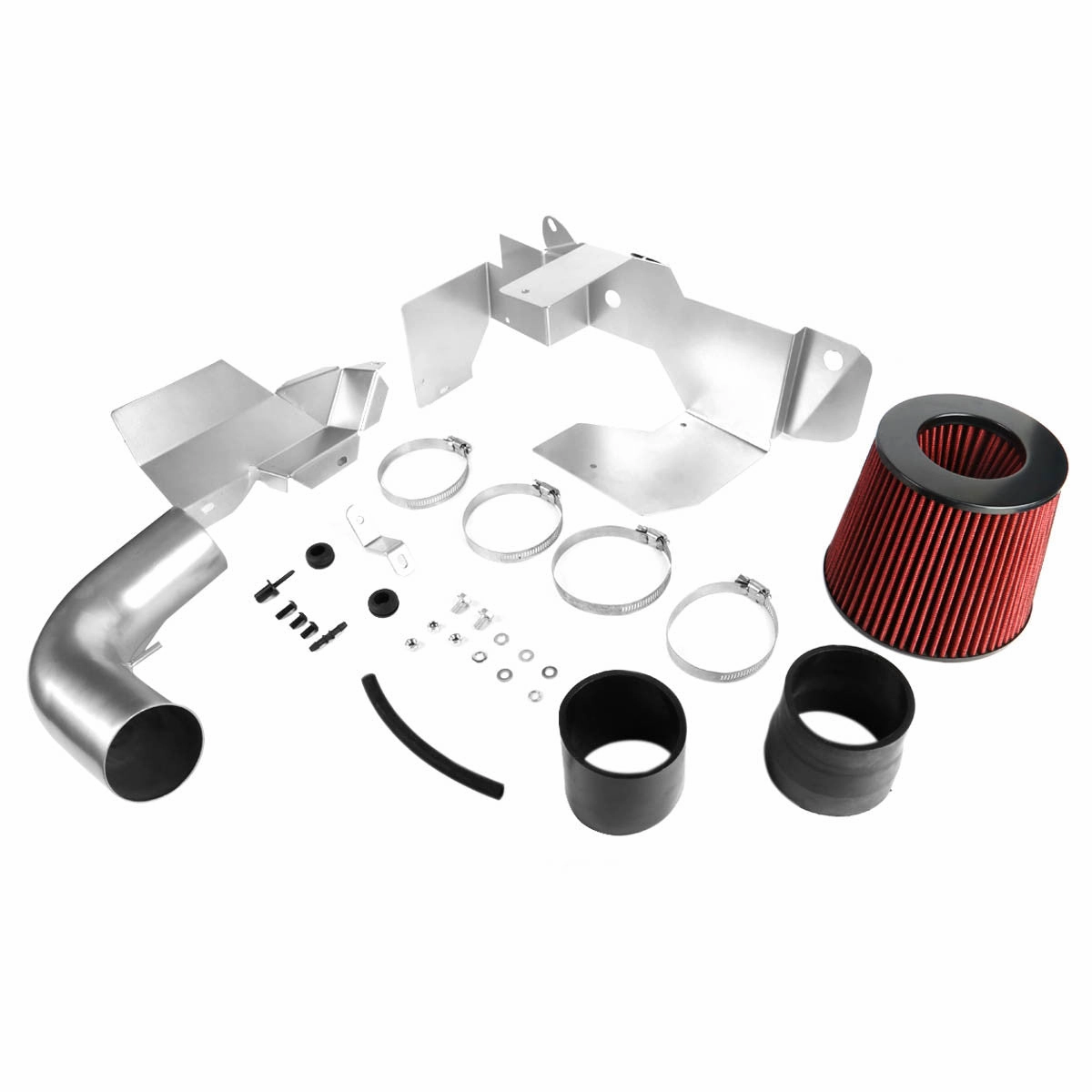 10-14 VW Golf Passat Audi A3 2.0L TDI Diesel Aluminum Cold Air Intake w/Heat Shield Filter