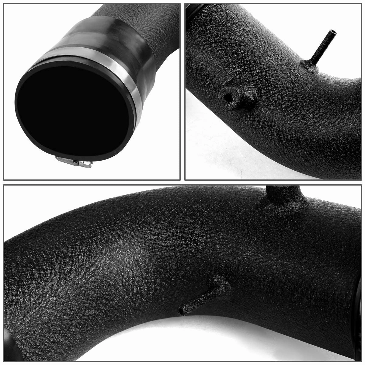 10-14 VW Golf Passat Audi A3 2.0L TDI Diesel Black Cold Air Intake w/Heat Shield Filter
