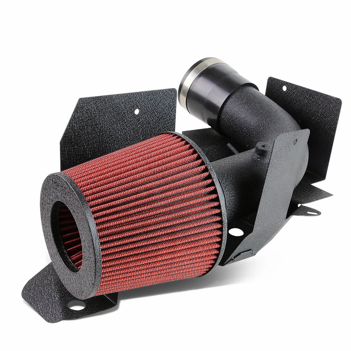 10-14 VW Golf Passat Audi A3 2.0L TDI Diesel Black Cold Air Intake w/Heat Shield Filter