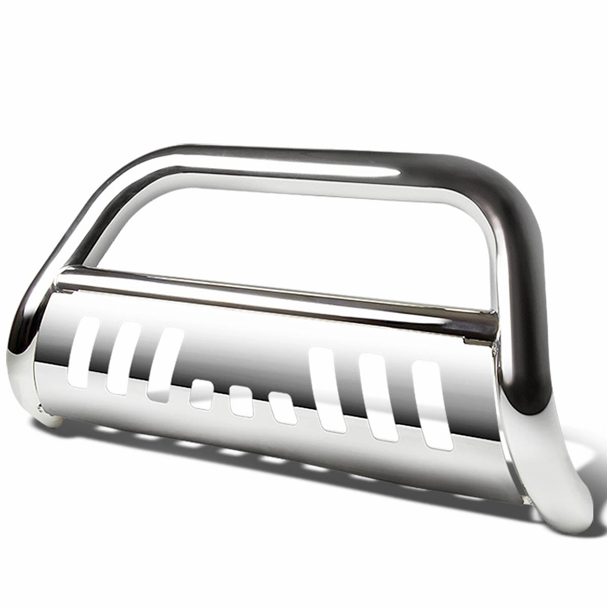 10-16 Toyota 4Runner Bull Bar w/Skid Plate - Stainless Steel