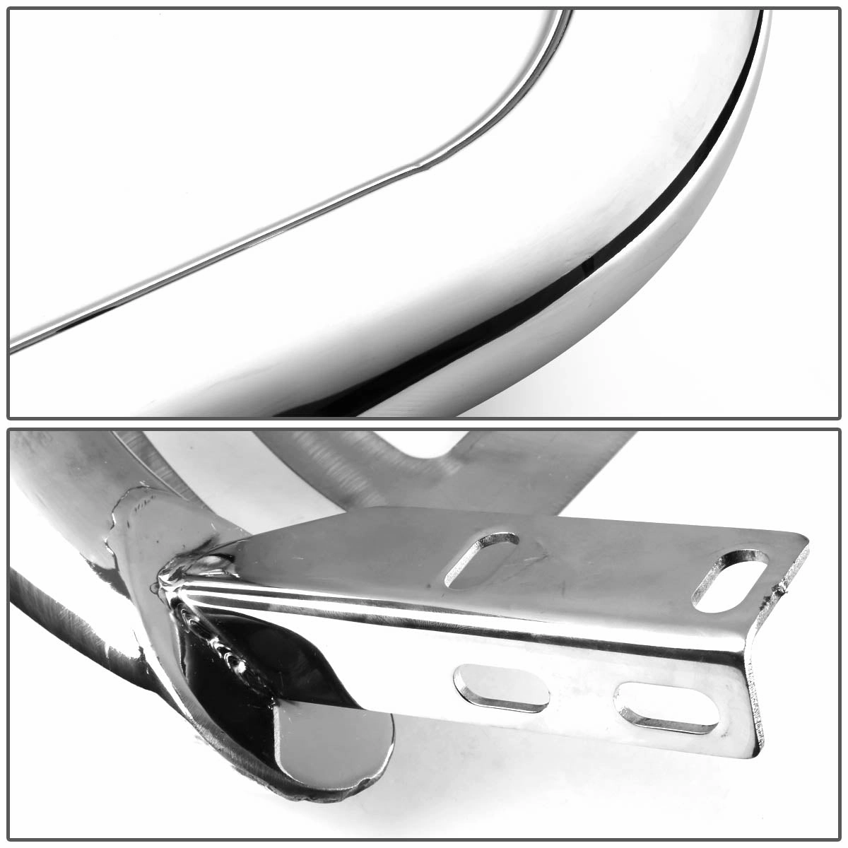 10-16 Toyota 4Runner Bull Bar w/Skid Plate - Stainless Steel