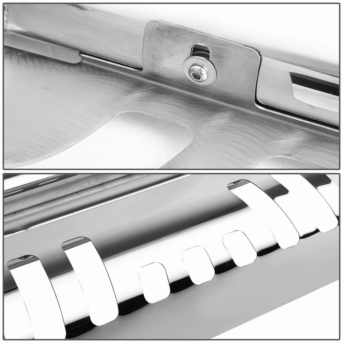 10-16 Toyota 4Runner Bull Bar w/Skid Plate - Stainless Steel