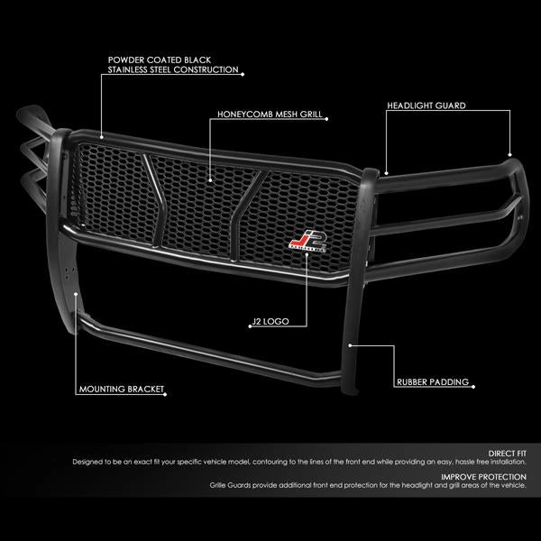 10-19 Dodge Ram 2500 3500 Brush Grille Guard - Moneycomb Mesh