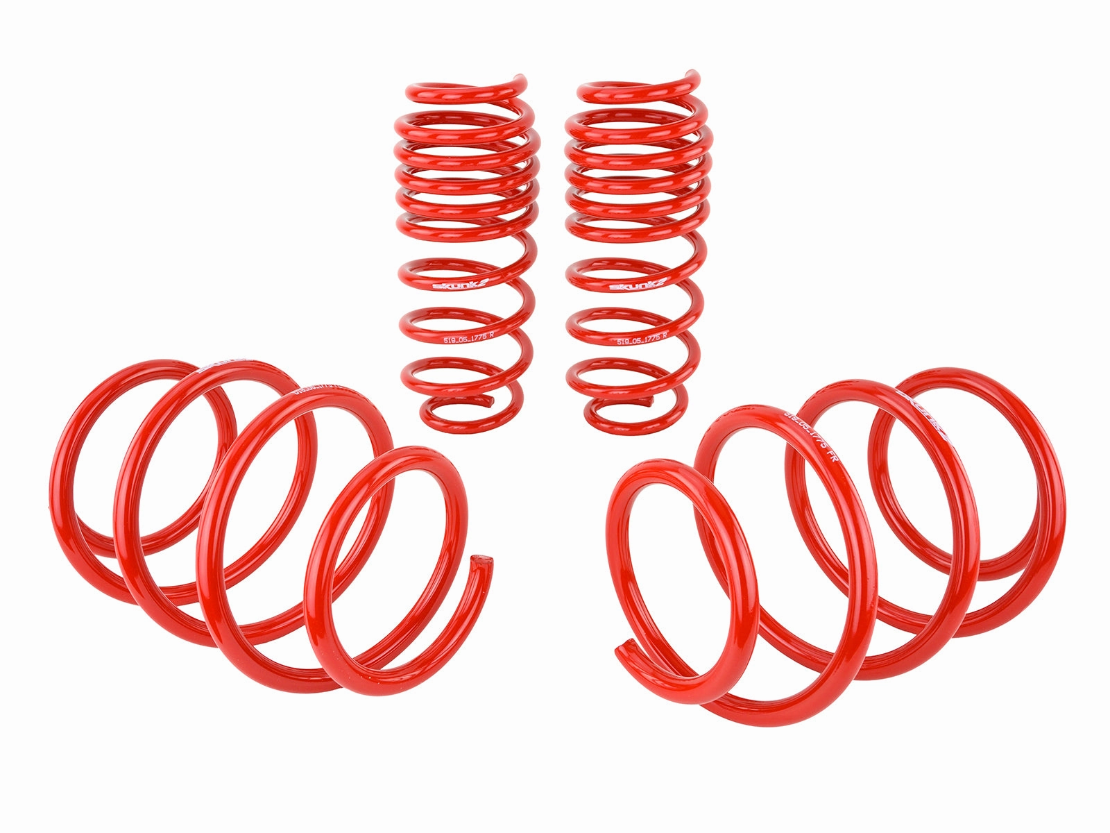 1.375in - 1.25in Lowering Springs (Set of 4) <br> 16-17 Honda Civic