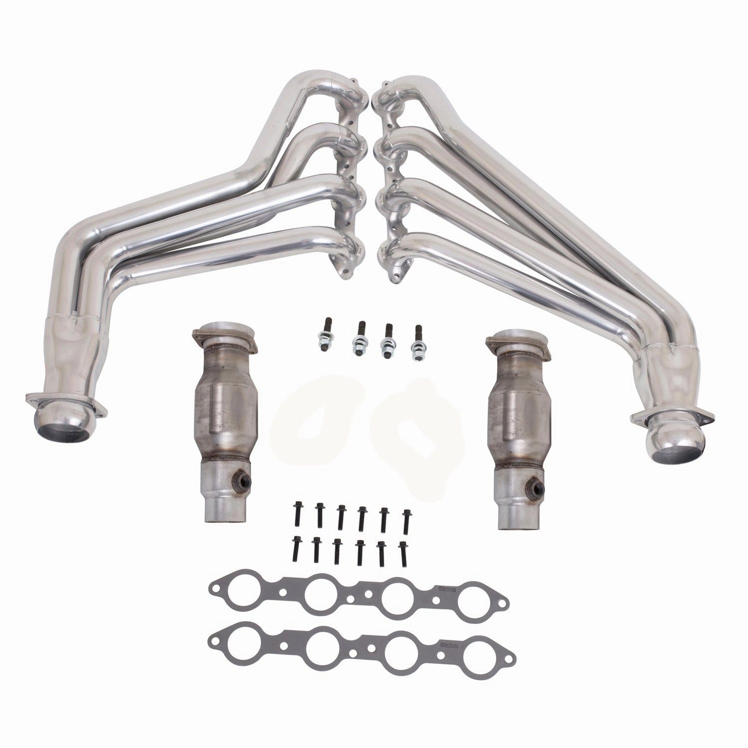 1-3/4 Long Tube Headers W/Cats System (Ceramic) <br> 10-15 Chevy Camaro
