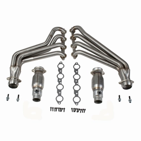 1-3/4 Long Tube Headers W/Cats System (Stainless) <br> 10-15 Chevy Camaro