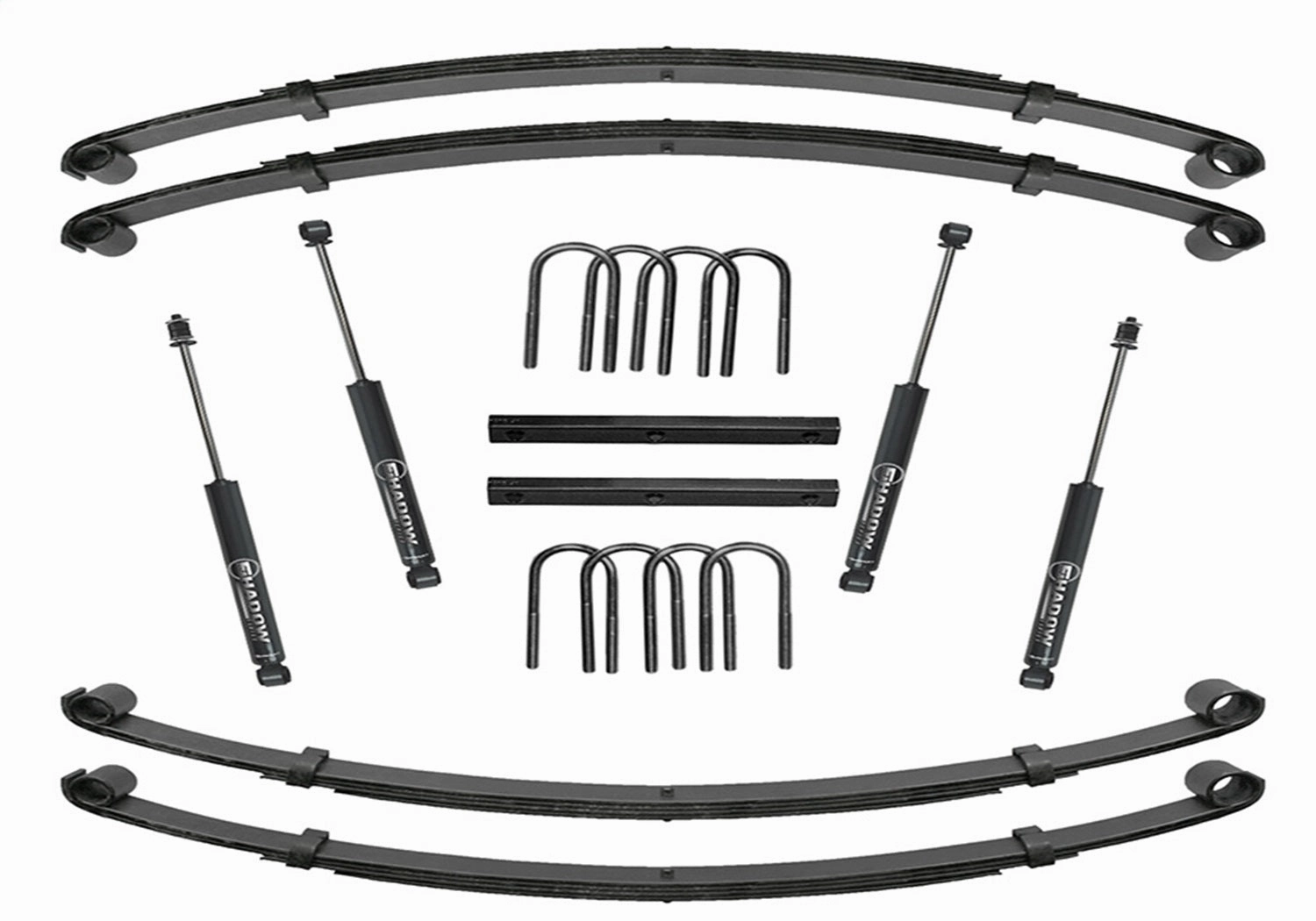 1.5 in. Lift Kit with Superlift Shocks <br> 87-95 Jeep Wrangler YJ