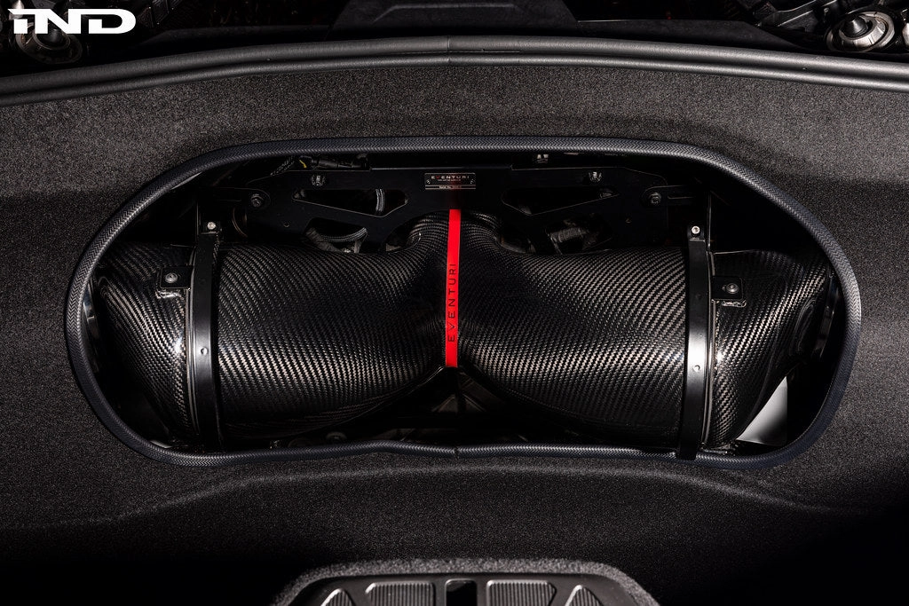 2020-2024 C8 Corvette Eventuri Black Carbon Fiber Intake System