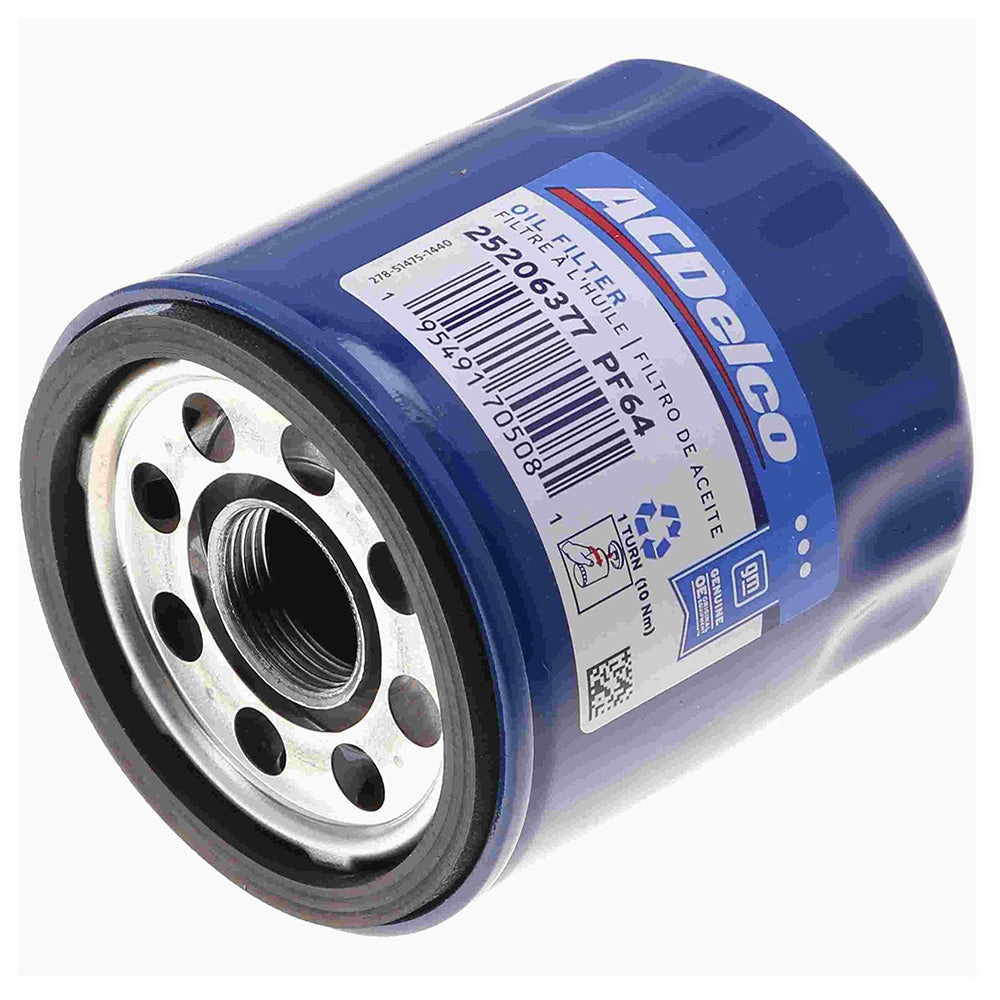 ACDelco PF64 (OE # 25206966) Oil Filter, Pack of 1