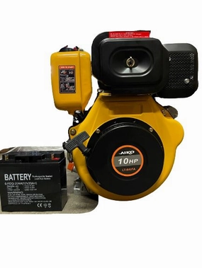 Aiko 186fe 4 Stroke , 3.5 L Engine Complete With Electric Starter | Model : LT-186FE