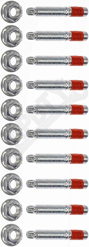 APDTY 154683 Exhaust Manifold Stud and Nut