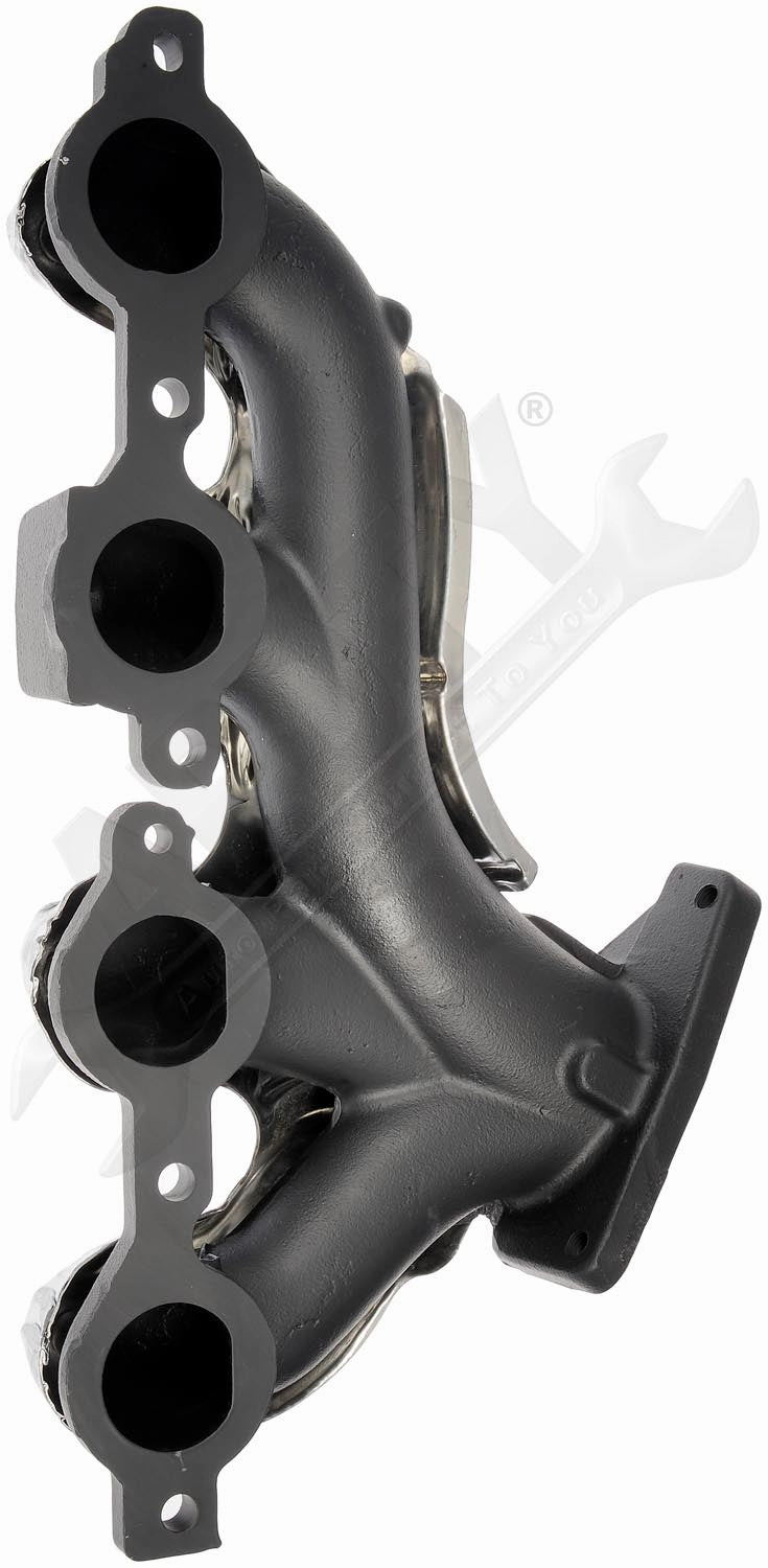 APDTY 155290 Ceramic Coated Exhaust Manifold Kit