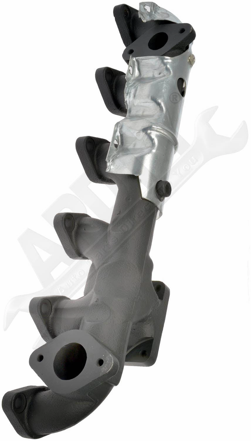 APDTY 158060 Ceramic Coated Exhaust Manifold Kit 6.7L Cummins Turbo Diesel