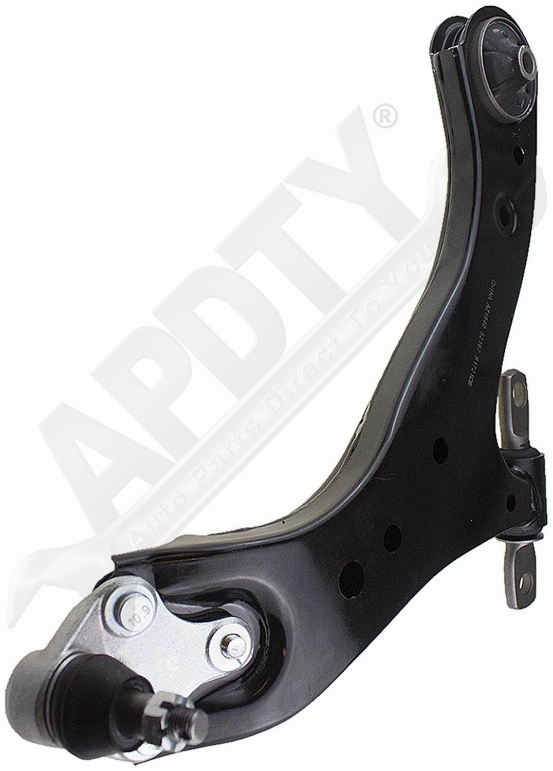 APDTY 158145 Suspension Control Arm and Ball Joint Assembly - Front Right Lower