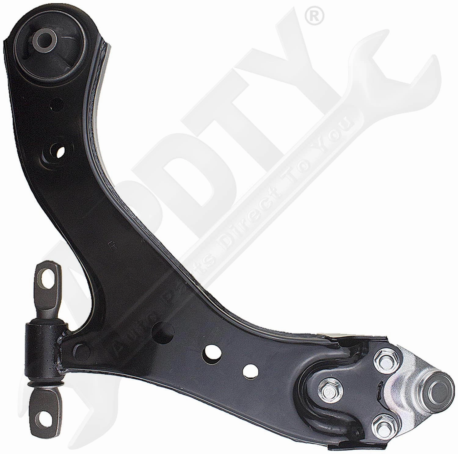 APDTY 158145 Suspension Control Arm and Ball Joint Assembly - Front Right Lower