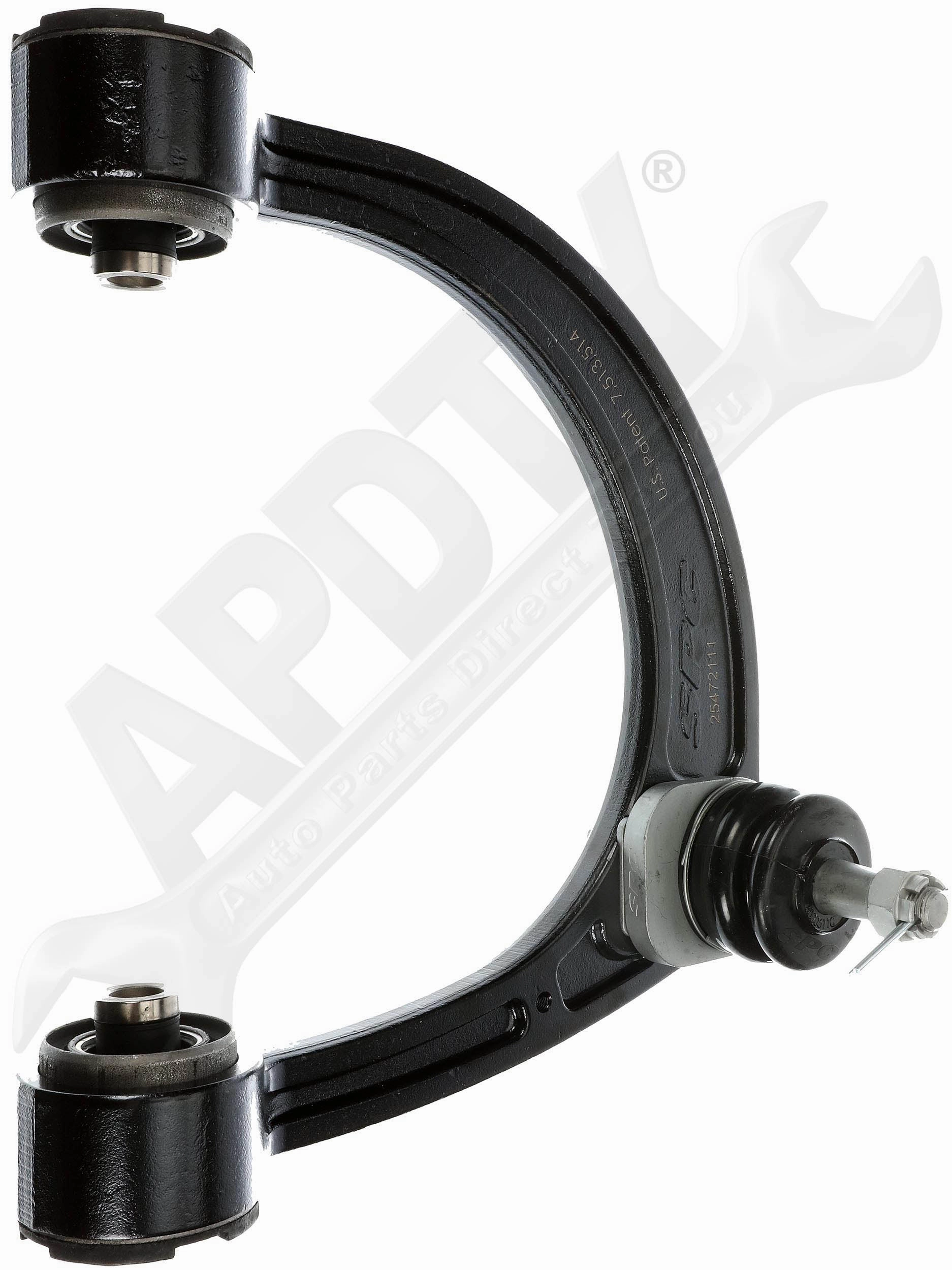 APDTY 158169 Front Left Upper Adjustable Caster & Camber Control Arm