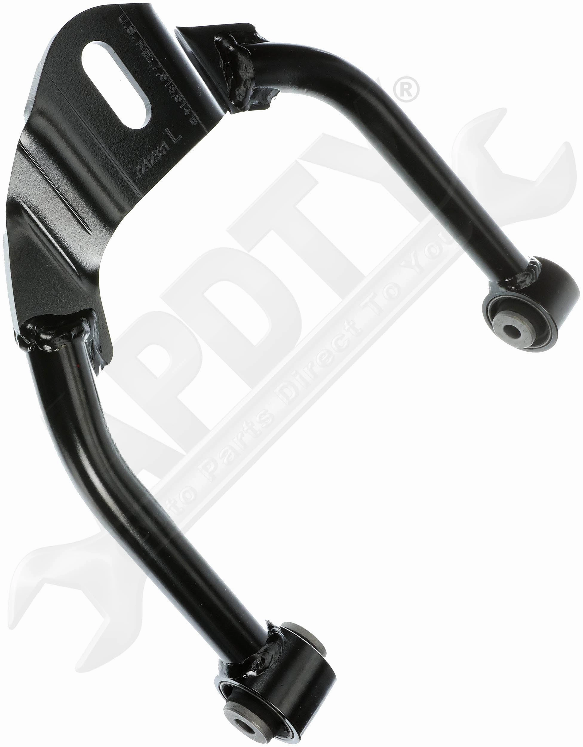 APDTY 158175 Adjustable Front Left Upper Control Arm And Ball Joint Assembly