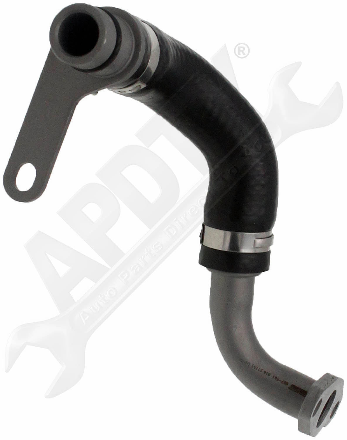 APDTY 159208 Engine Turbocharger Oil Return Outlet Line