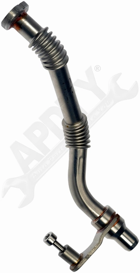 APDTY 159593 Engine Turbocharger Oil Return Tube