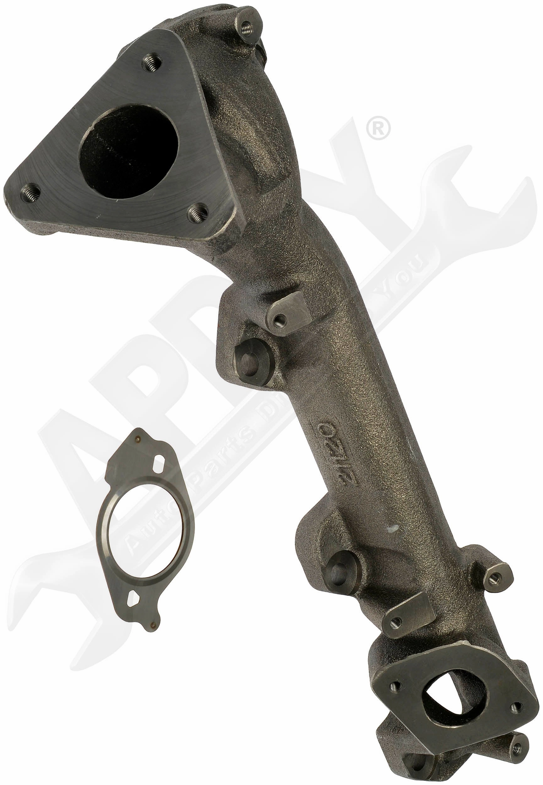 APDTY 160172 Exhaust Manifold Kit Fits Right 6.7 Low Sulfur Diesel