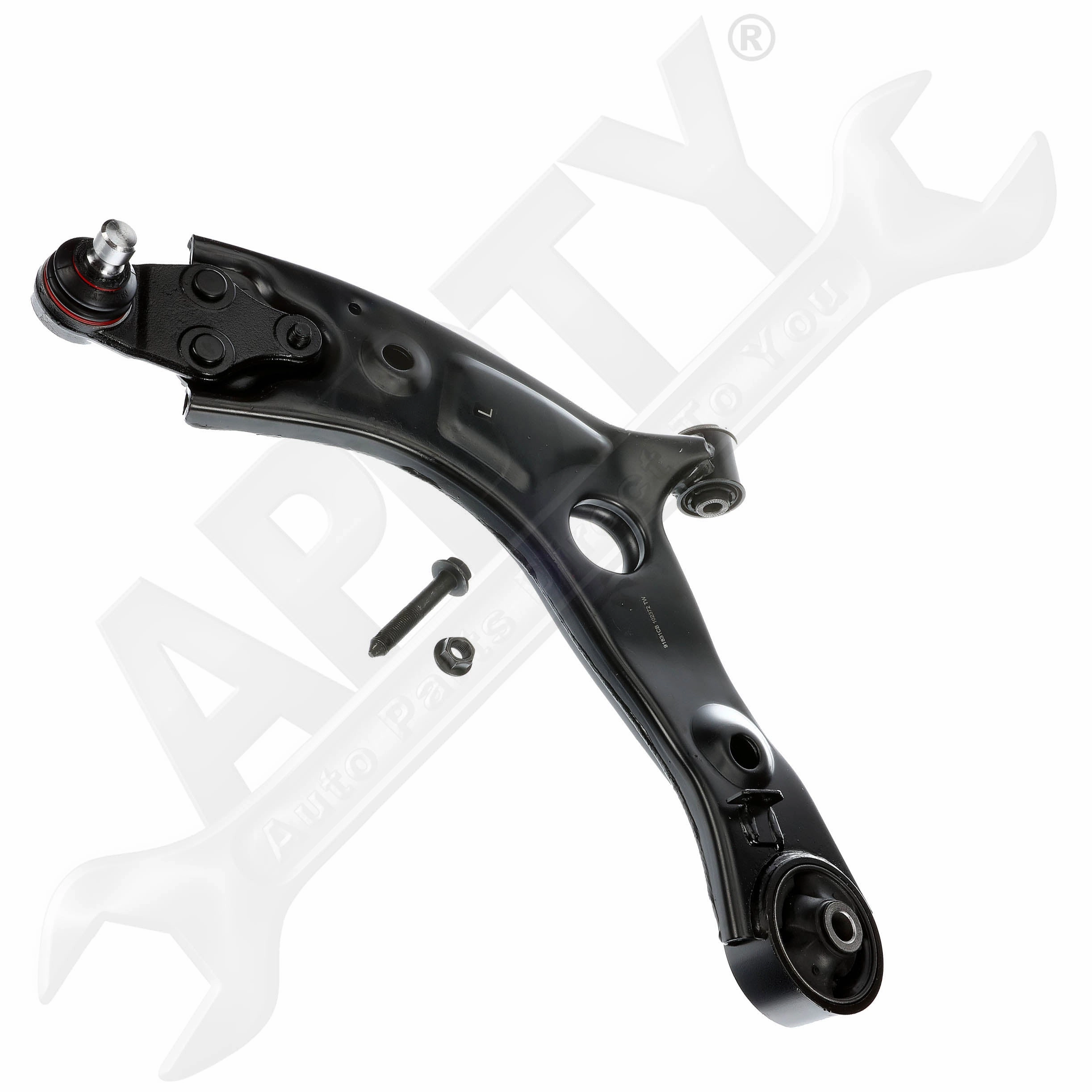 APDTY 160873 Suspension Control Arm And Ball Joint Assembly - Front Left Lower