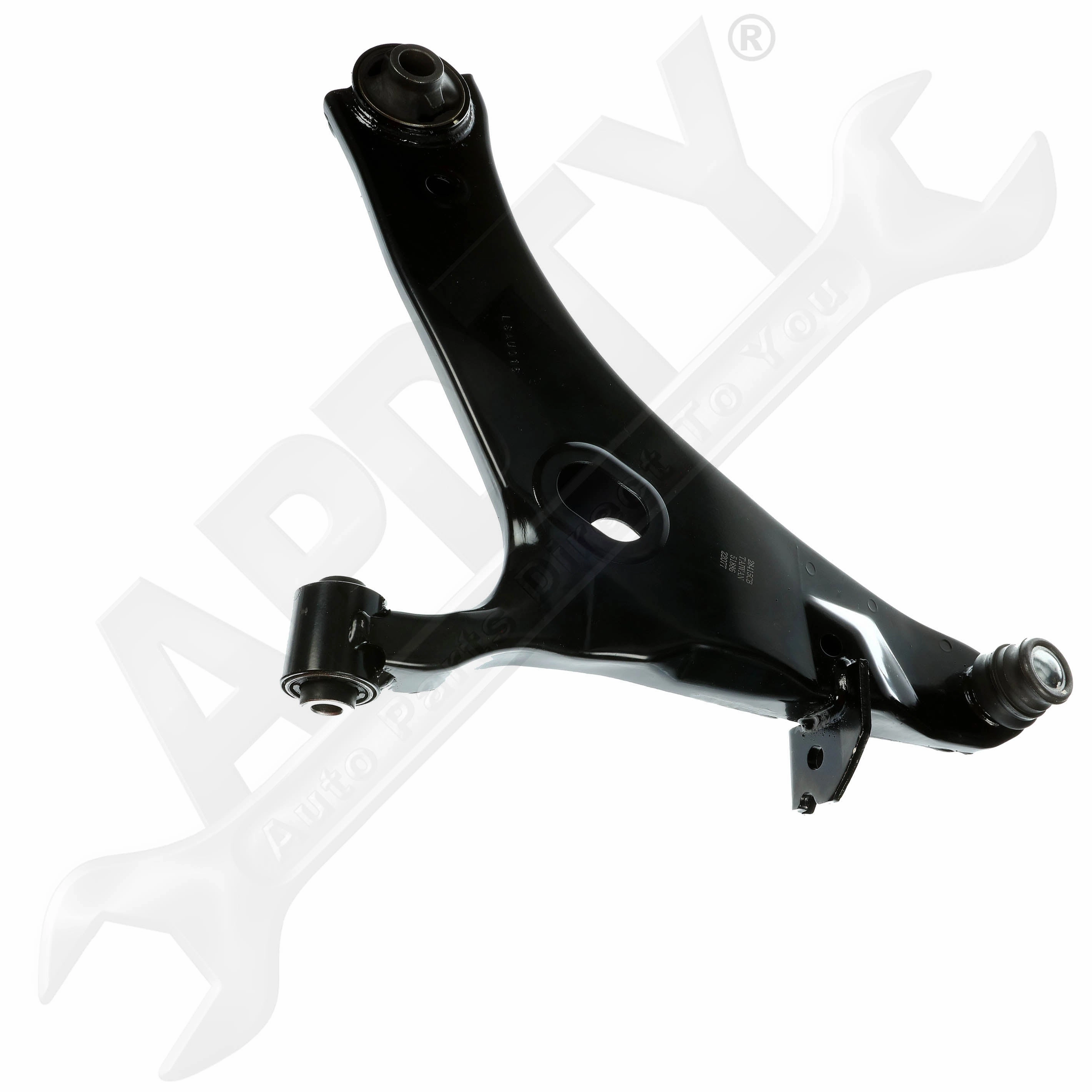 APDTY 160887 Suspension Control Arm And Ball Joint Assembly - Front Left Lower