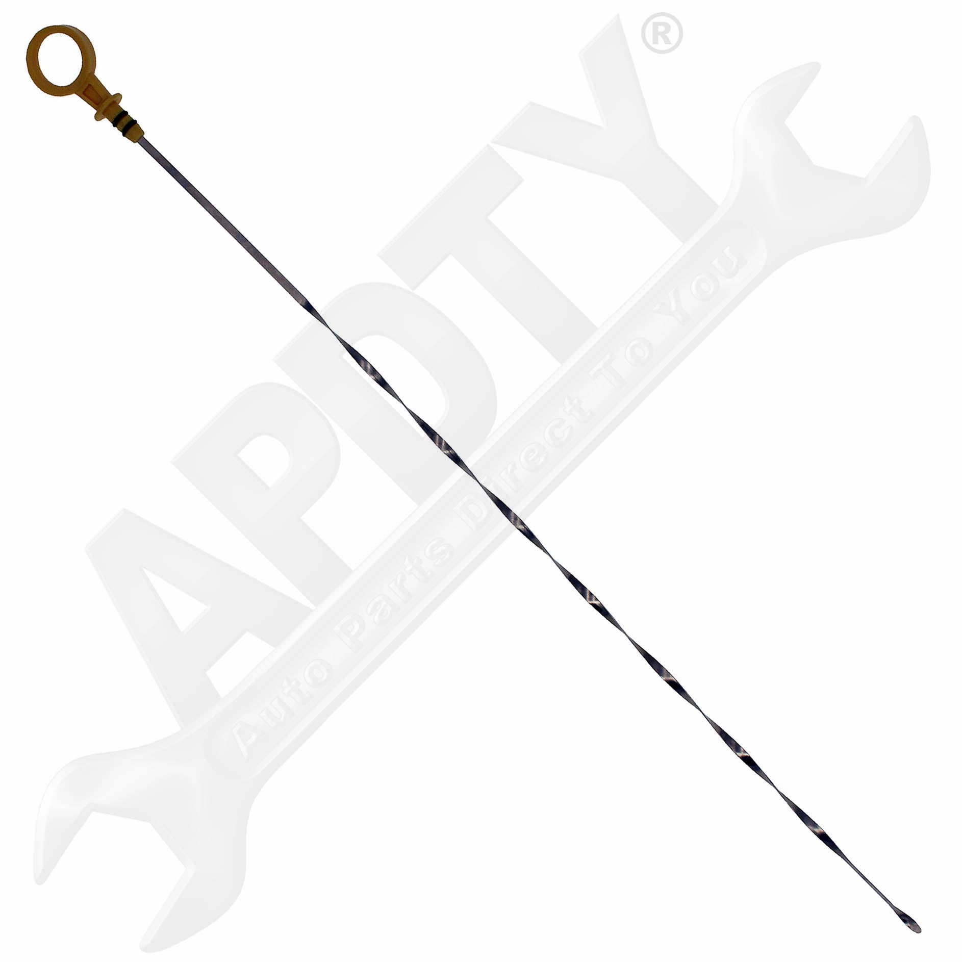 APDTY 161064 Engine Oil Dipstick - Metal (Select 2014-2020 5.3L or 6.2L V8)