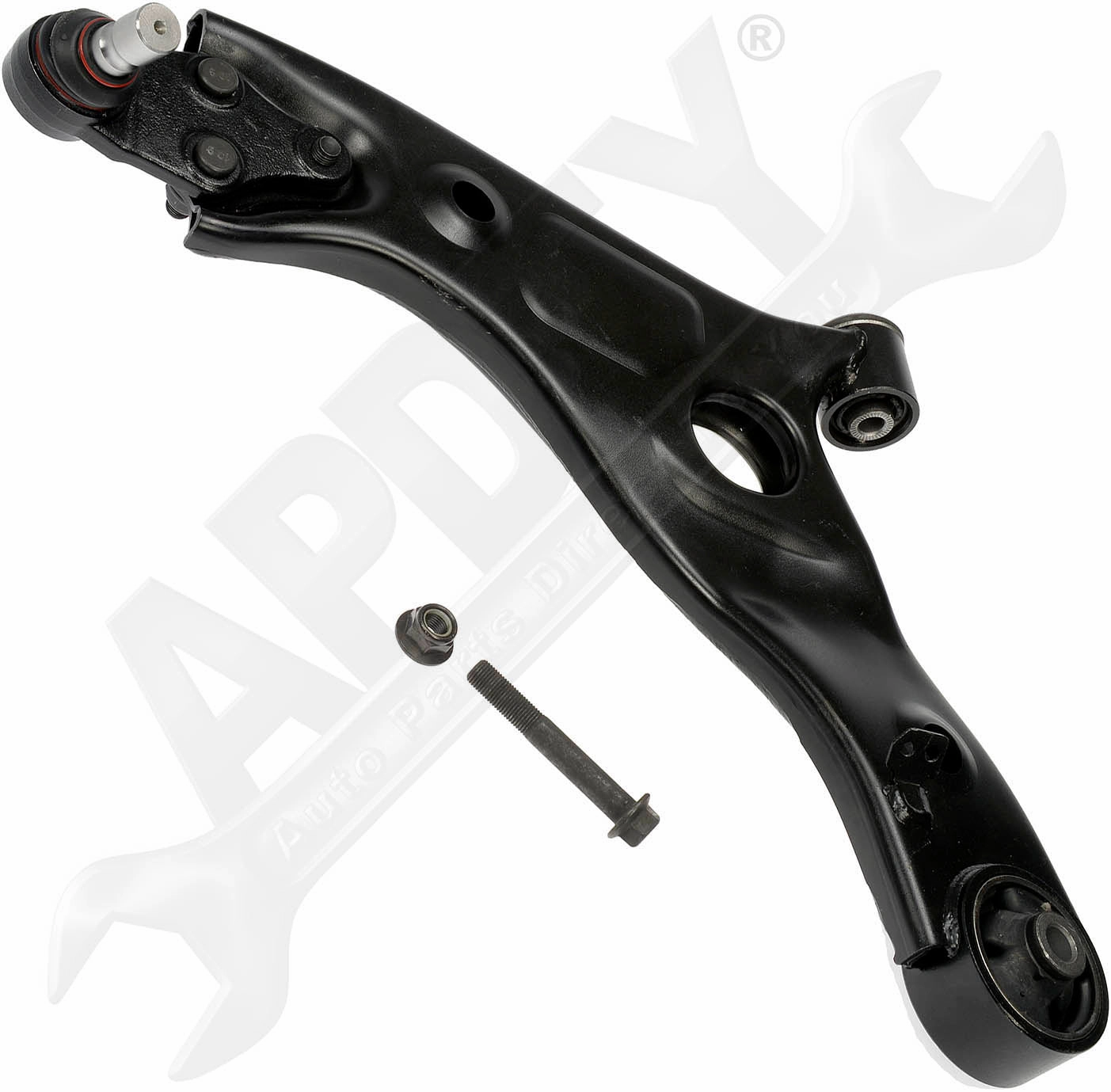 APDTY 162276 Suspension Control Arm And Ball Joint Assembly - Front Left Lower