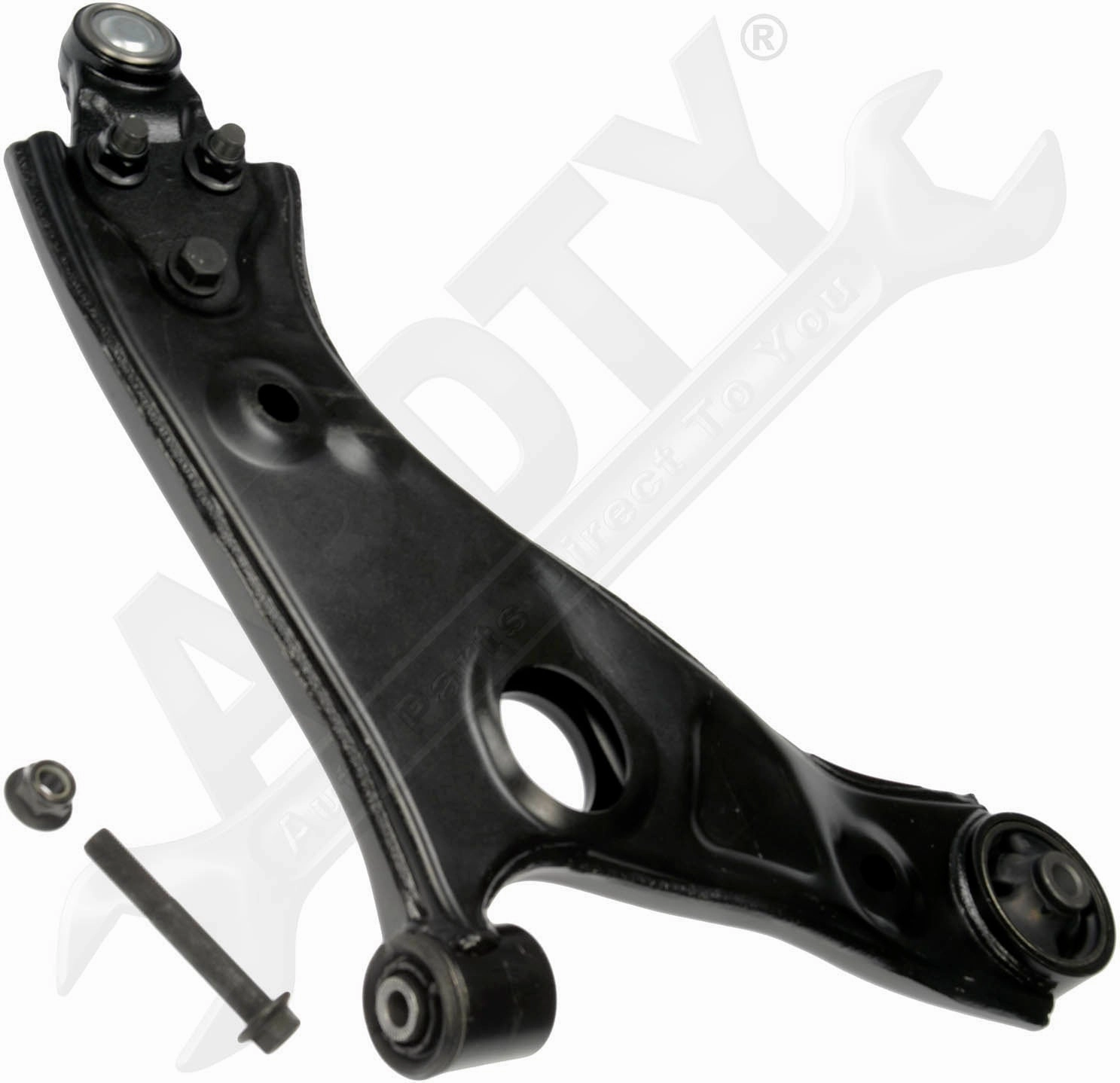 APDTY 162276 Suspension Control Arm And Ball Joint Assembly - Front Left Lower