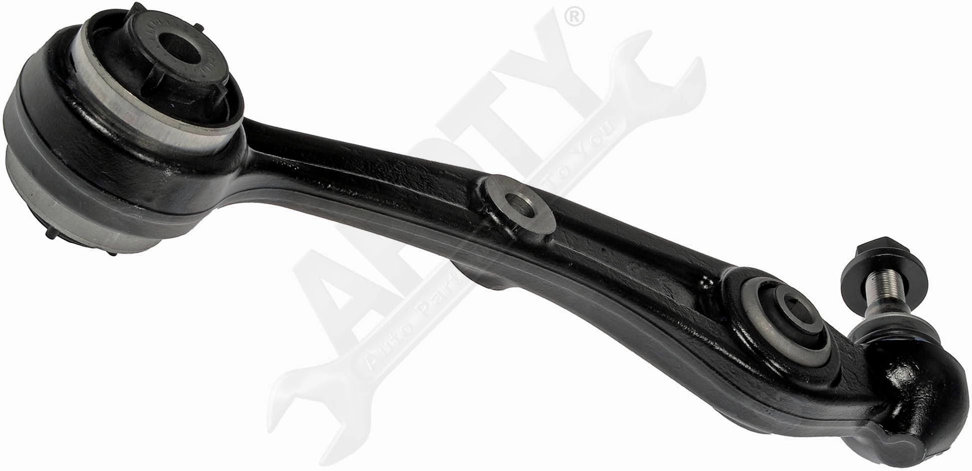 APDTY 162933 Suspension Control Arm And Ball Joint - Front Right Lower Rearward
