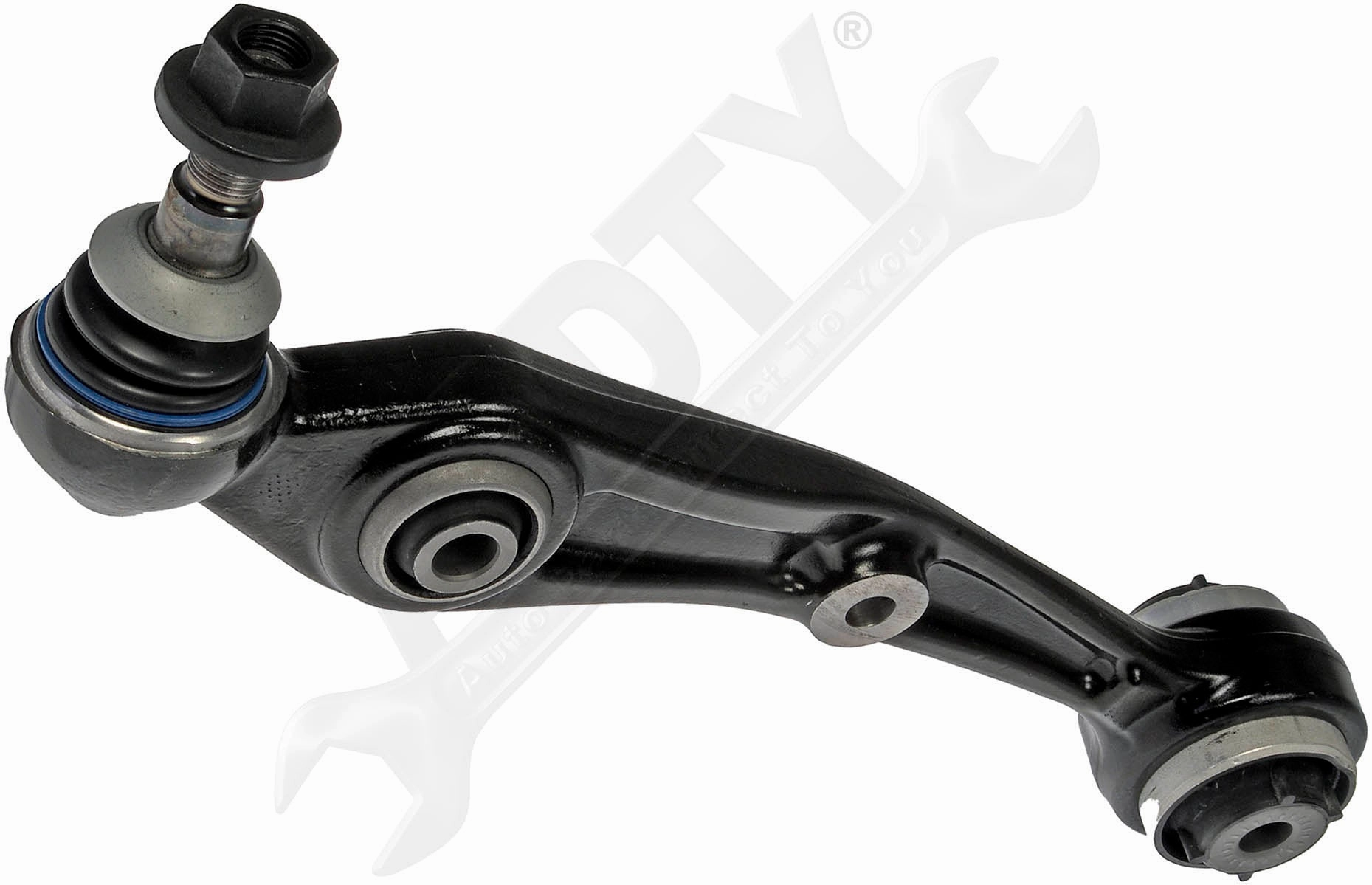 APDTY 162933 Suspension Control Arm And Ball Joint - Front Right Lower Rearward