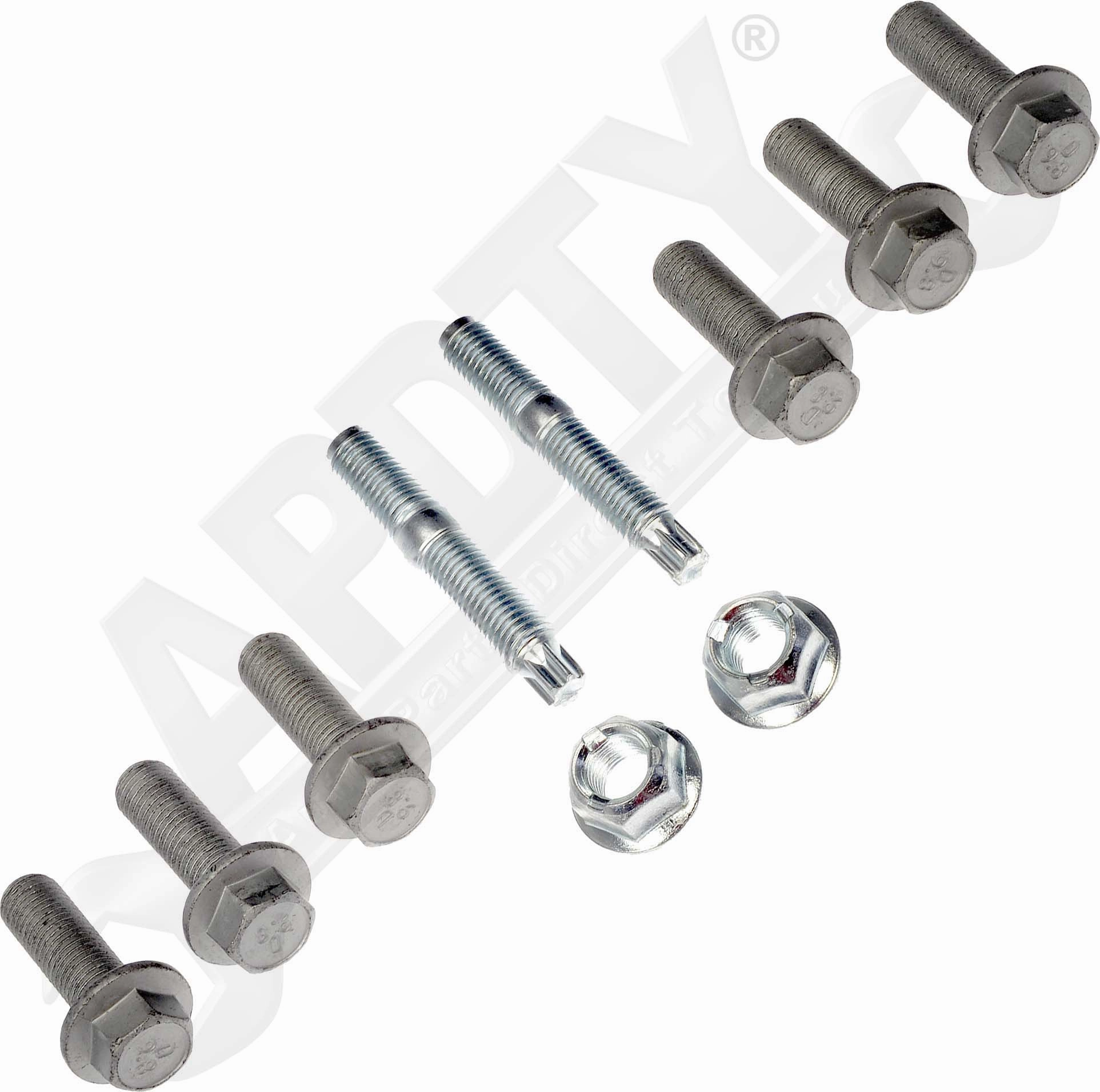 APDTY 164057 Exhaust Manifold Hardware Kit