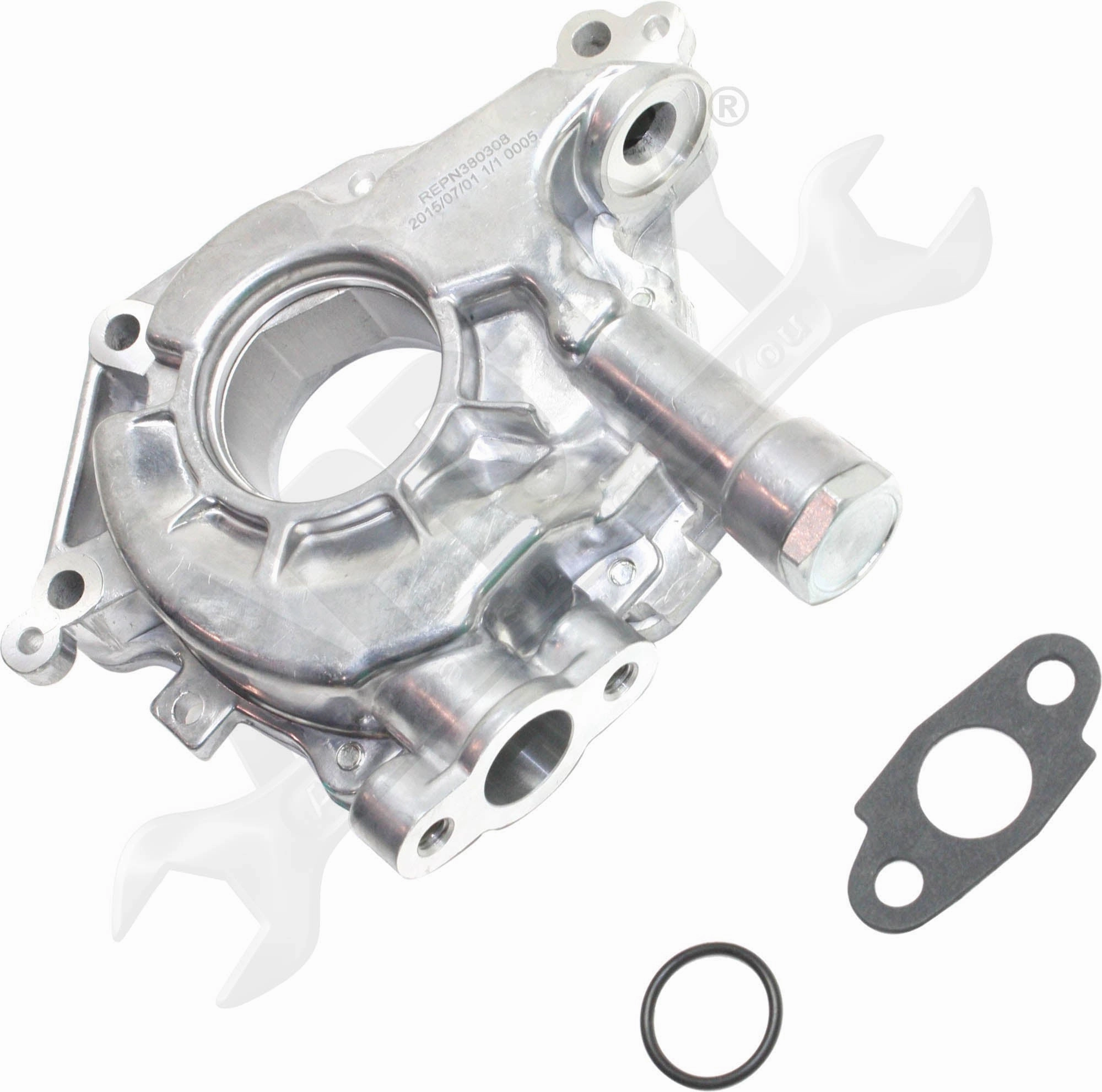APDTY 172412 Timing Chain Kit 3-pc Kit with Oil Pump and Water Pump