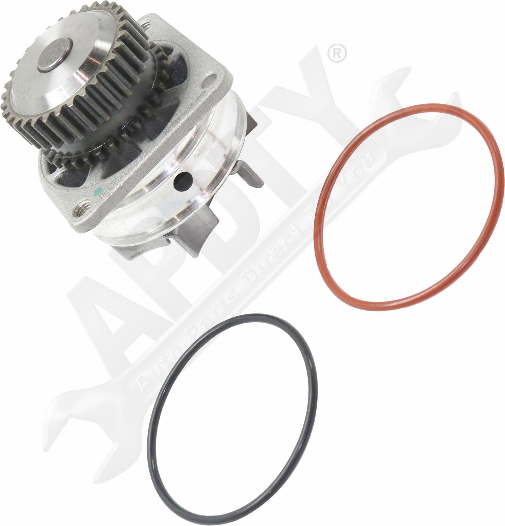 APDTY 172412 Timing Chain Kit 3-pc Kit with Oil Pump and Water Pump
