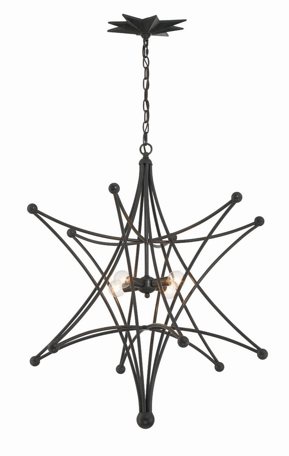 Astro Four Light Chandelier