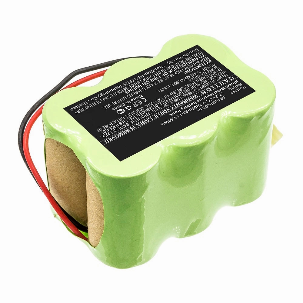 Batteries N Accessories BNA-WB-H12896 Vacuum Cleaner Battery - Ni-MH, 7.2V, 2000mAh, Ultra High Capacity - Replacement for LG 6910G00003A Battery