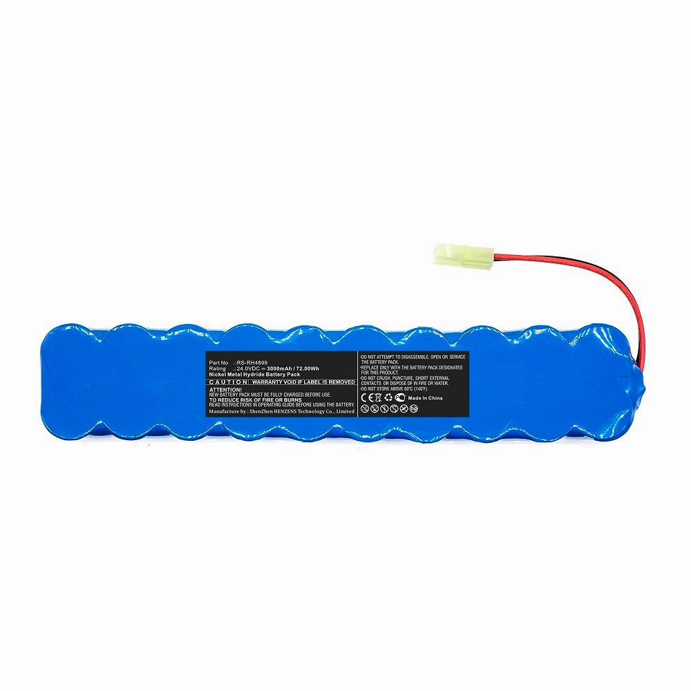 Batteries N Accessories BNA-WB-H13829 Vacuum Cleaner Battery - Ni-MH, 24V, 3000mAh, Ultra High Capacity - Replacement for Rowenta RS-RH4899 Battery