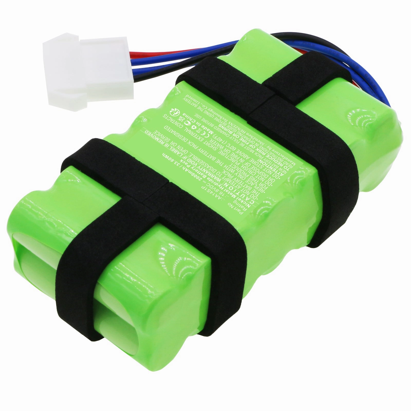 Batteries N Accessories BNA-WB-H17811 Vacuum Cleaner Battery - Ni-MH, 16.8V, 2000mAh, Ultra High Capacity - Replacement for Toshiba AA14S1P Battery