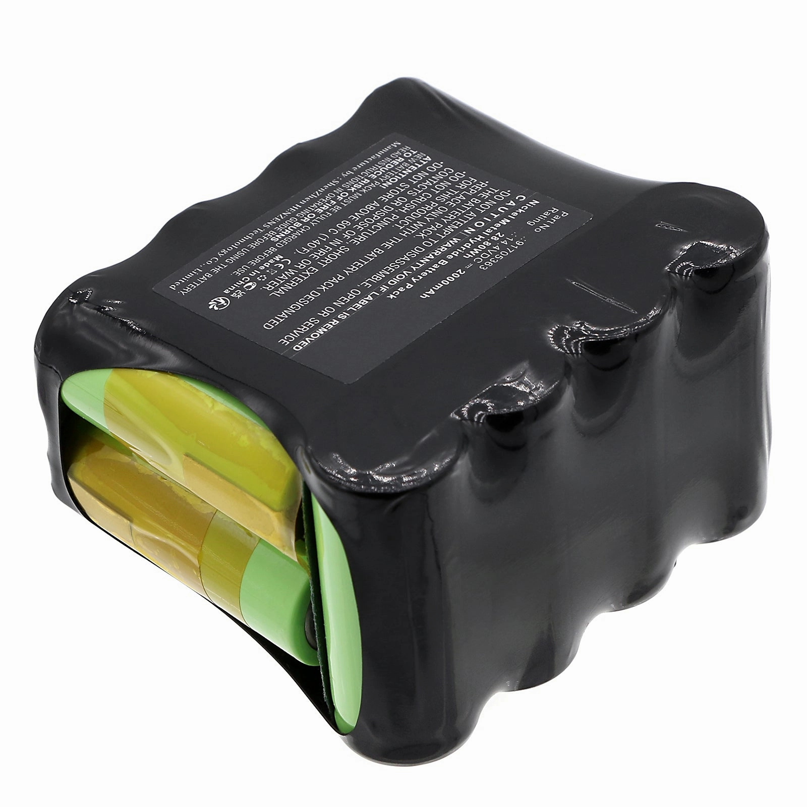 Batteries N Accessories BNA-WB-H18852 Vacuum Cleaner Battery - Ni-MH, 14.4V, 2000mAh, Ultra High Capacity - Replacement for Domo 91705363 Battery