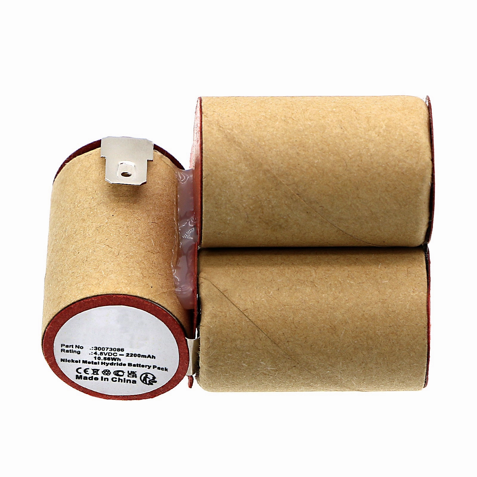 Batteries N Accessories BNA-WB-H19482 Vacuum Cleaner Battery - Ni-MH, 4.8V, 2200mAh, Ultra High Capacity - Replacement for Leifheit 30073086 Battery