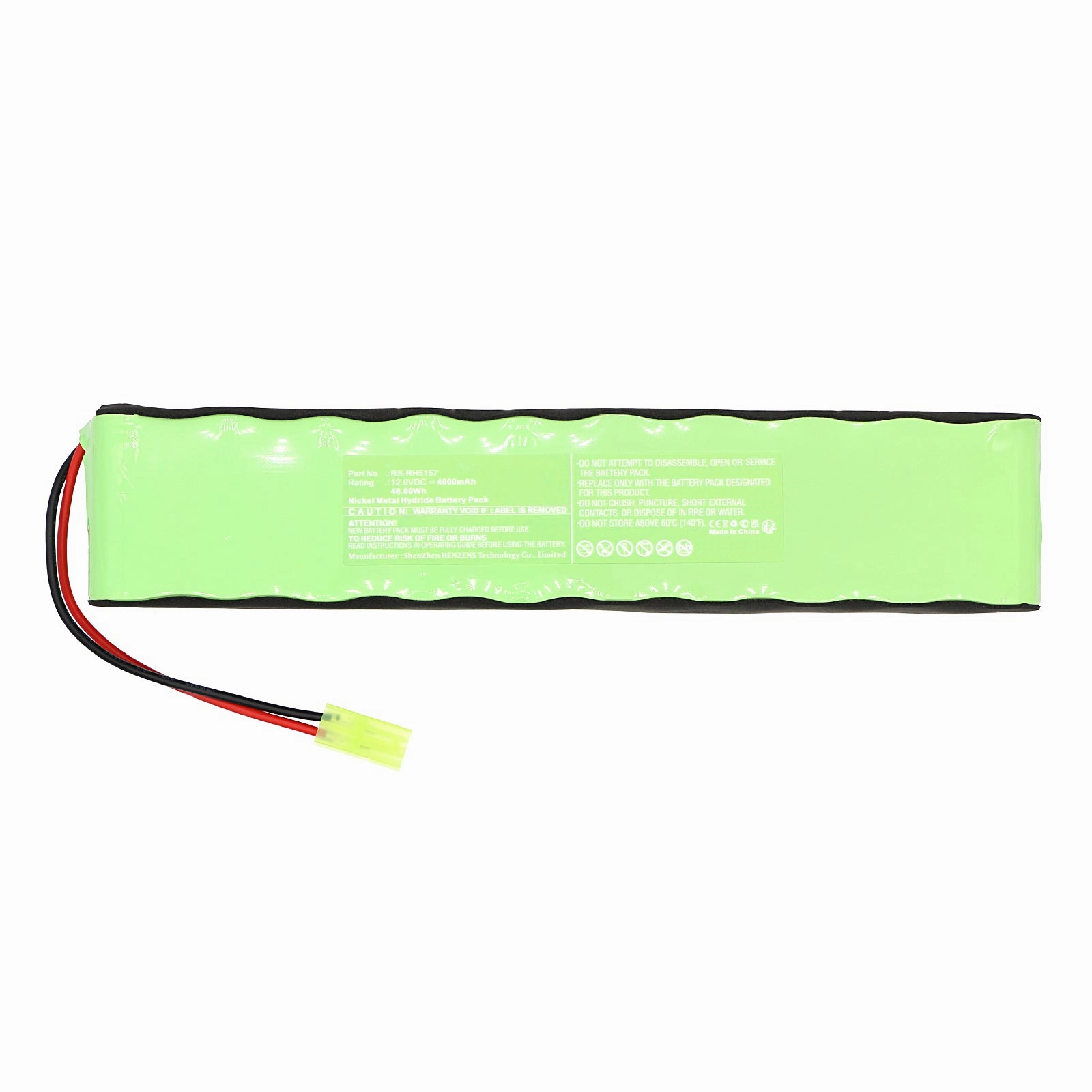 Batteries N Accessories BNA-WB-H19626 Vacuum Cleaner Battery - Ni-MH, 12V, 4000mAh, Ultra High Capacity - Replacement for Rowenta RS-RH5157 Battery