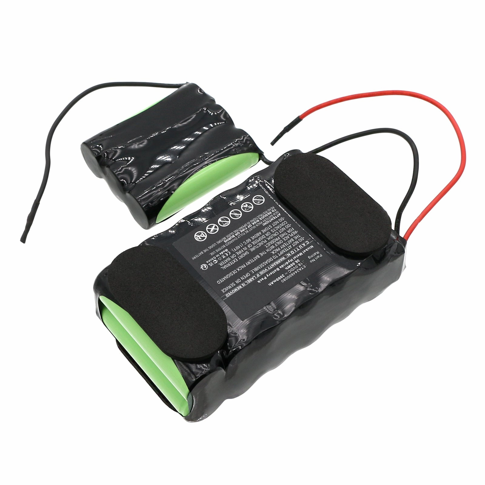 Batteries N Accessories BNA-WB-H19803 Vacuum Cleaner Battery - Ni-MH, 18V, 2000mAh, Ultra High Capacity - Replacement for ETA ETA244600080 Battery
